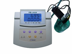 PH-2603PH/mV//EC/CF/TDS